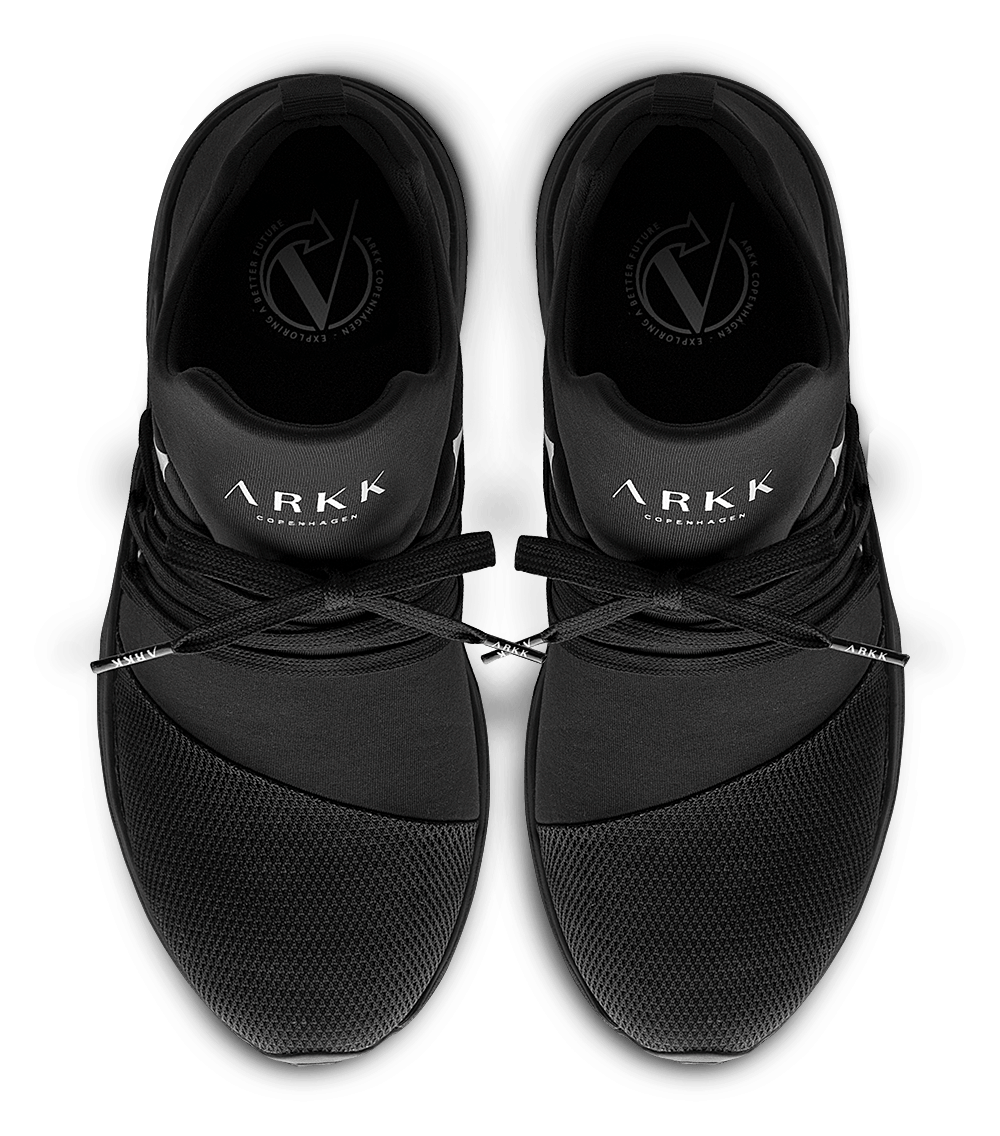 ARKK NOS Raven Mesh | All Black White Raven